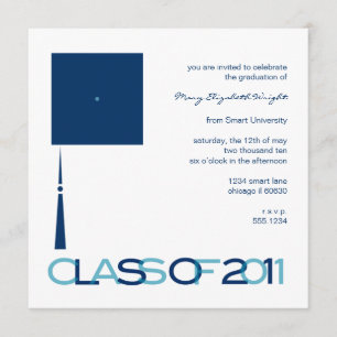 Casquette de diplôme Invitation ou Faire-part d'Ca