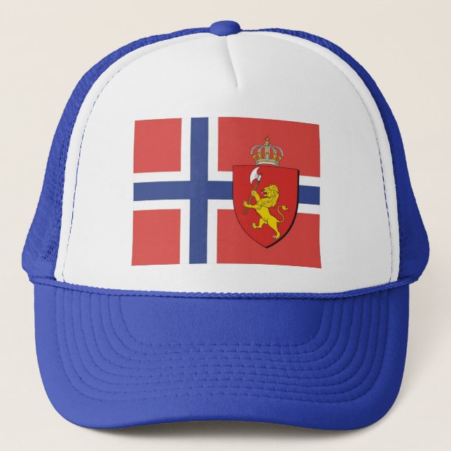 Casquette de drapeau/casquette norvégiens crête de (Devant)