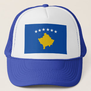 Casquette de drapeau de Kosovo