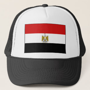 Casquette de drapeau de l'Egypte