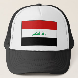 Casquette de drapeau de l'Irak