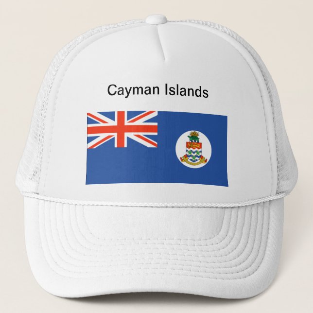 Casquette de drapeau des Îles Caïman (Devant)