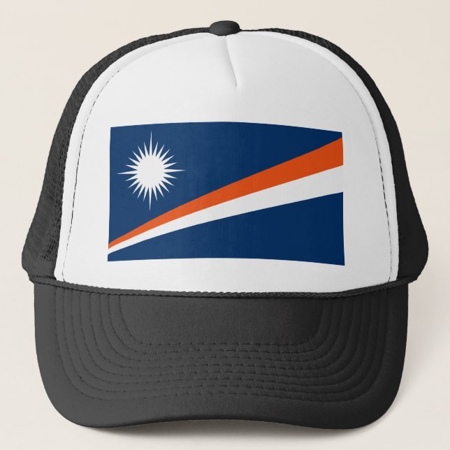 Casquette de drapeau des Marshall Islands (Devant)