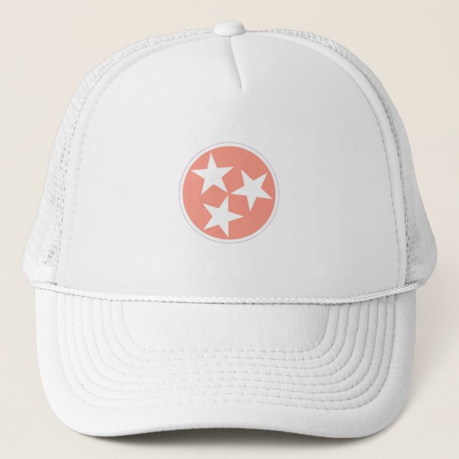 Casquette de drapeau d'état du Tennessee de trois (Devant)