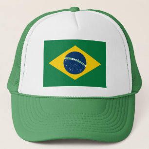Casquette de drapeau du Brésil