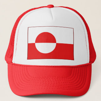 Casquette de drapeau du Groenland