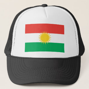Casquette de drapeau du Kurdistan
