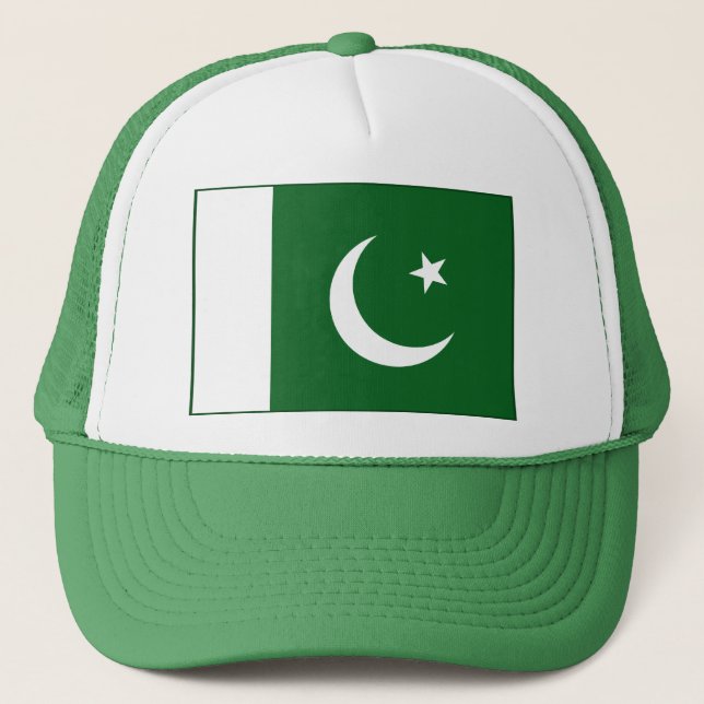 Casquette de drapeau du Pakistan (Devant)