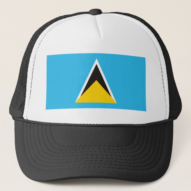 Casquette de drapeau du St Lucia (Devant)