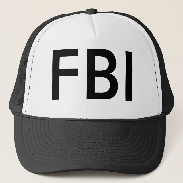 Casquette de FBI (Devant)
