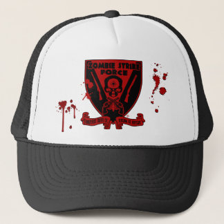 Casquette de force de grève de zombi
