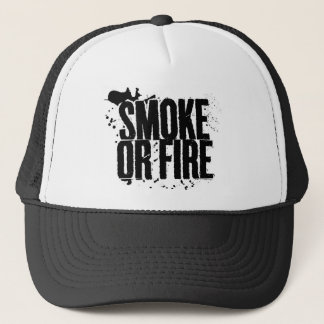 casquette de fumée ou du feu