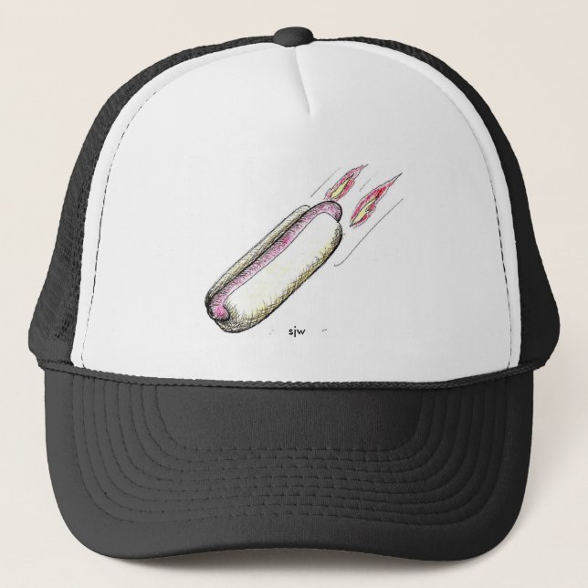 casquette de fusée de hot-dog (Devant)