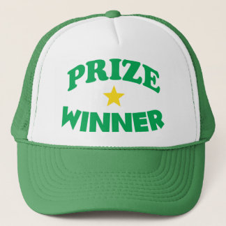 casquette de gagnant du prix