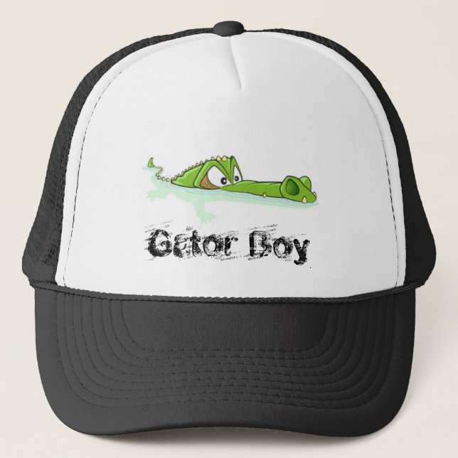 Casquette de garçon d'alligator (Devant)