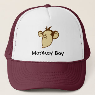 Casquette de garçon de singe