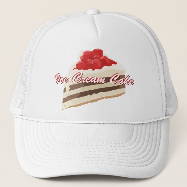 Casquette de gâteau à la crème glacée (Devant)