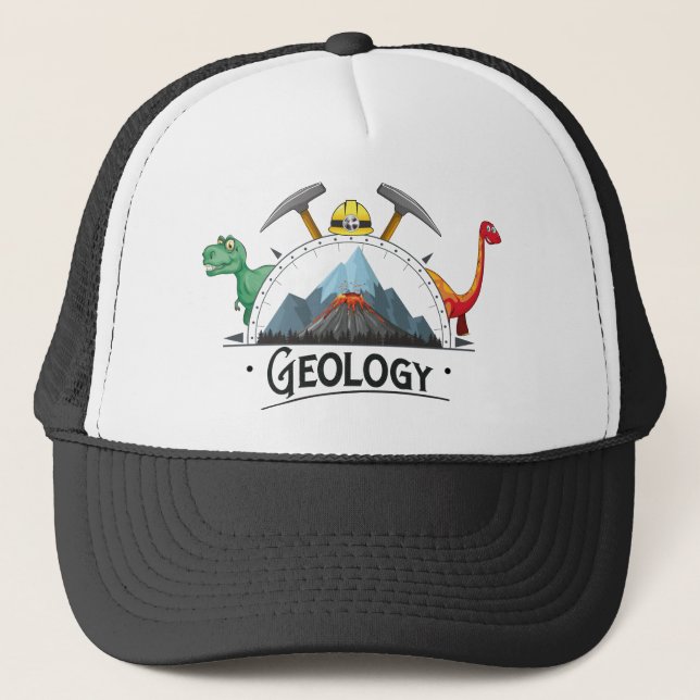 casquette de géologie (Devant)