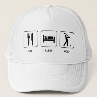 Casquette de golf Eat Sleep