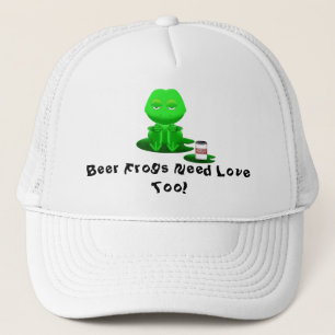 Casquette de grenouille de bière