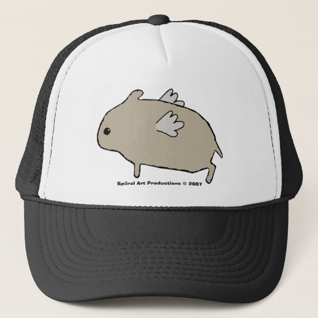 Casquette de hamster de vol (Devant)