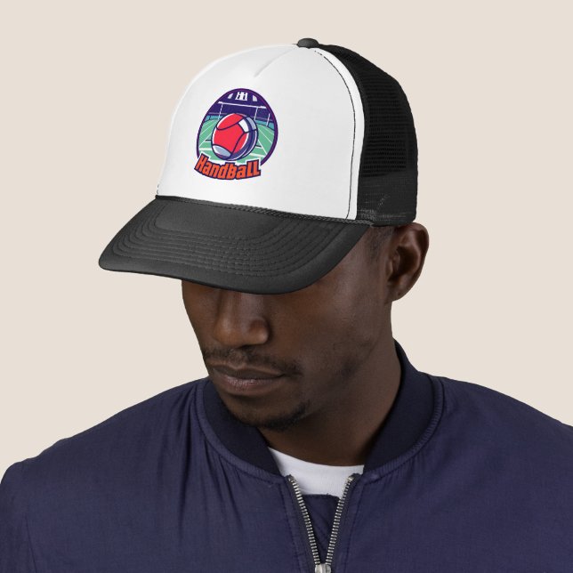 Casquette de handball du logo (En situation)