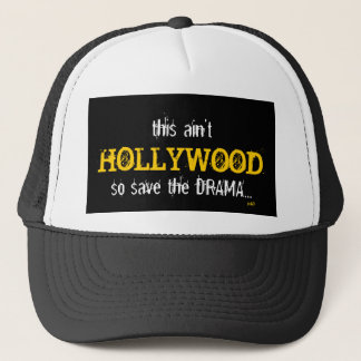Casquette de Hollywood…