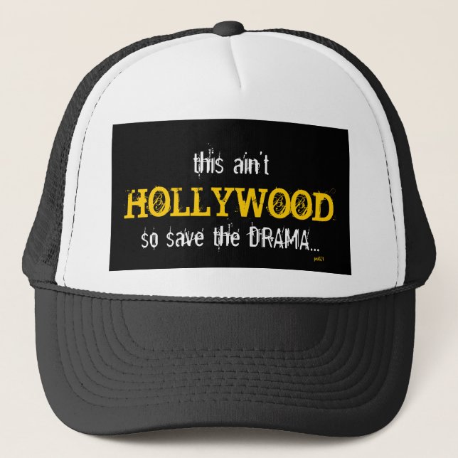 Casquette de Hollywood… (Devant)