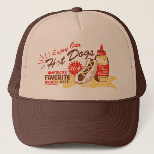 Casquette de hot-dog (le brun/se bronzent)
