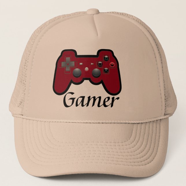 Casquette de jeu vidéo (Devant)