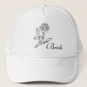 Casquette de jeune mariée