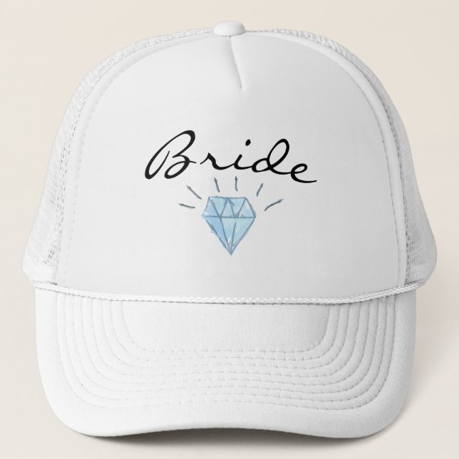 Casquette de jeune mariée - art de bord et de (Devant)