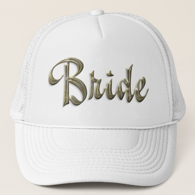 Casquette de jeune mariée de KRW (Devant)