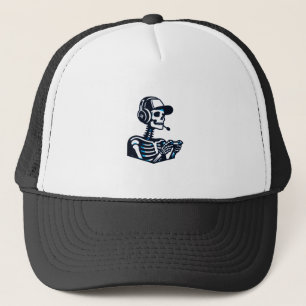 Casquette de joueur de squelette - Cool Casquette