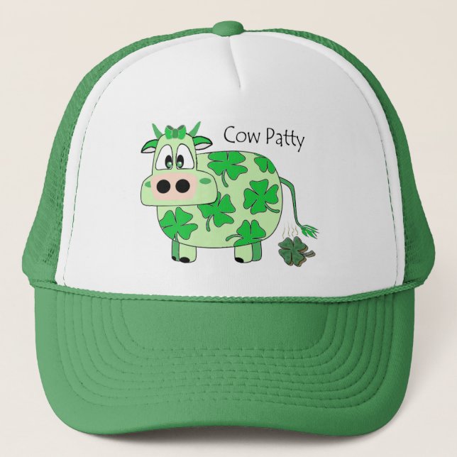 Casquette de jour de Patty St Patrick de vache (Devant)