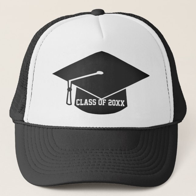 Casquette de la casquette de graduation de style m (Devant)