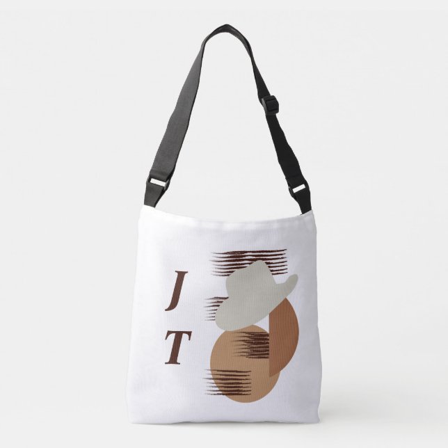 Casquette de la fille Funky Abstrait Crossbody Sac (Devant)