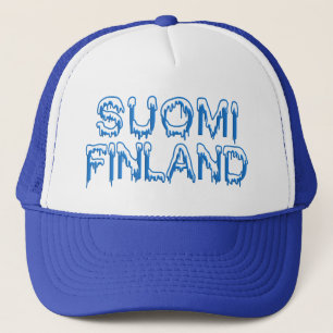Casquette de la Finlande neigeuse