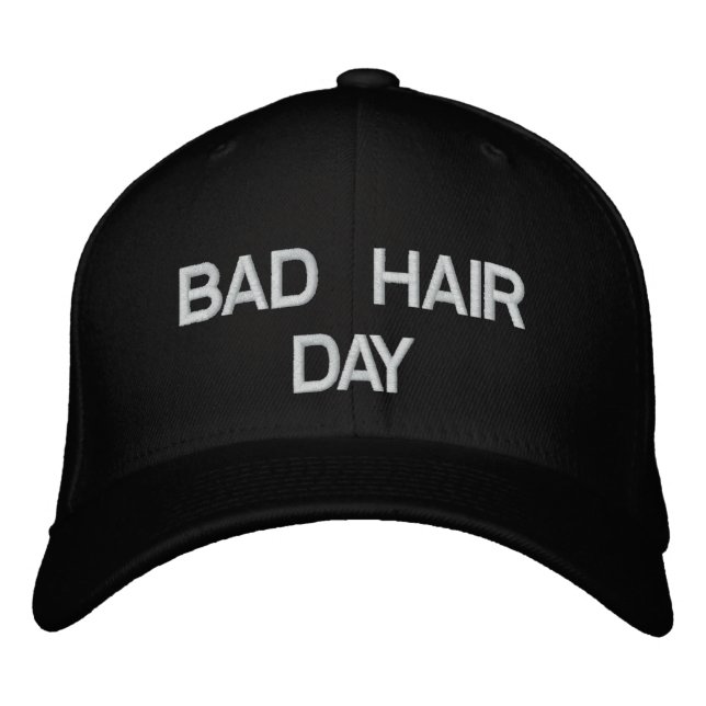 Casquette de la journée des cheveux mauvais (Devant)