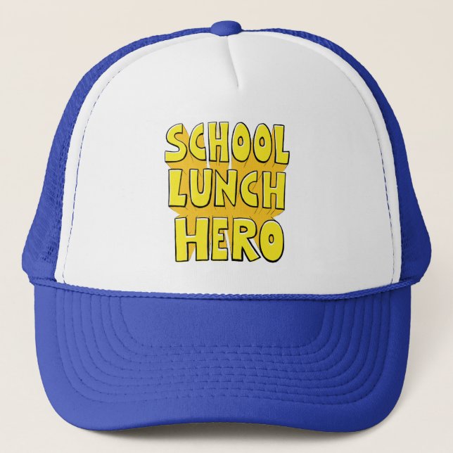 Casquette de la Journée du héros du déjeuner scola (Devant)
