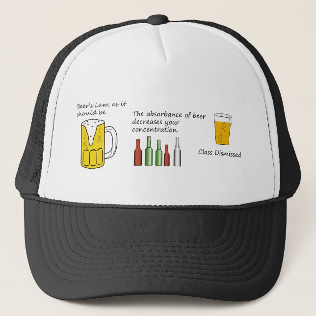 Casquette de la loi de bière (Devant)