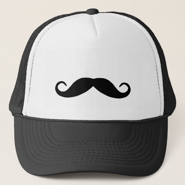 Casquette de la moustache noire (Devant)