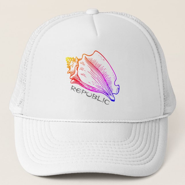 Casquette de la République de conch (Devant)