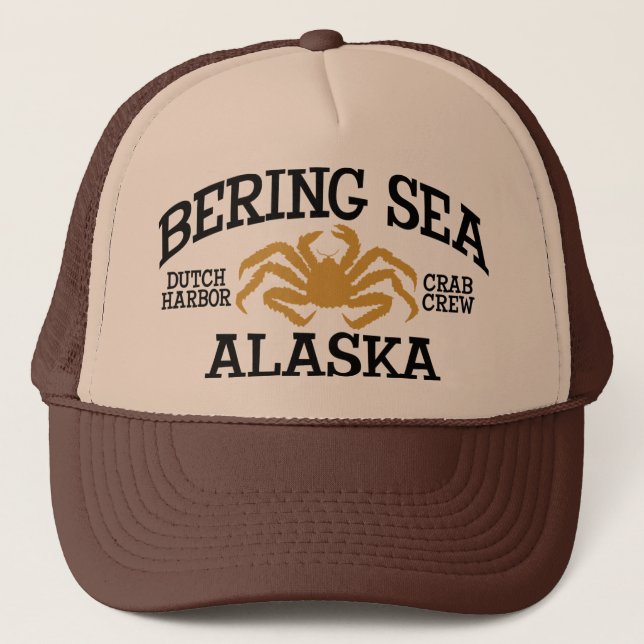 Casquette de l'ALASKA de MER de BÉRING (Devant)
