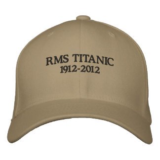 Casquette de l'anniversaire Titanic