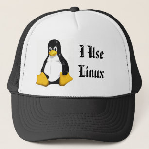 casquette de Linux d'utilisation de