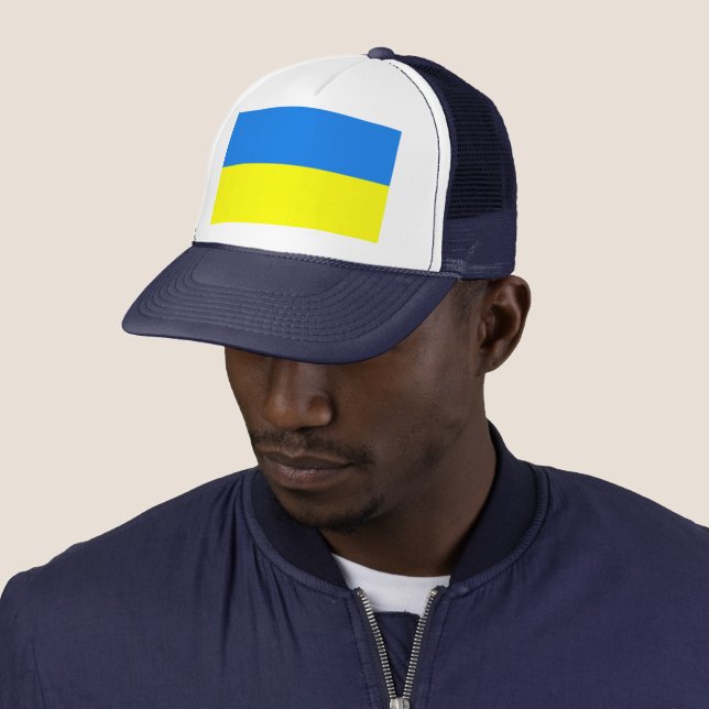 Casquette de l'Ukraine (En situation)