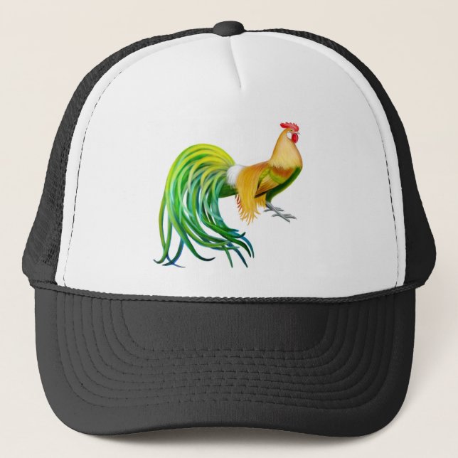 Casquette de maille de coq de Phoenix (Devant)