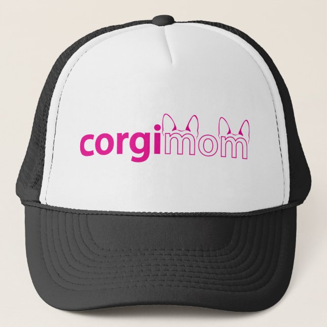 Casquette de maman de corgi (Devant)