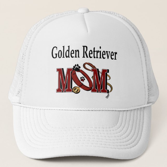 Casquette de maman Golden Retriever (Devant)